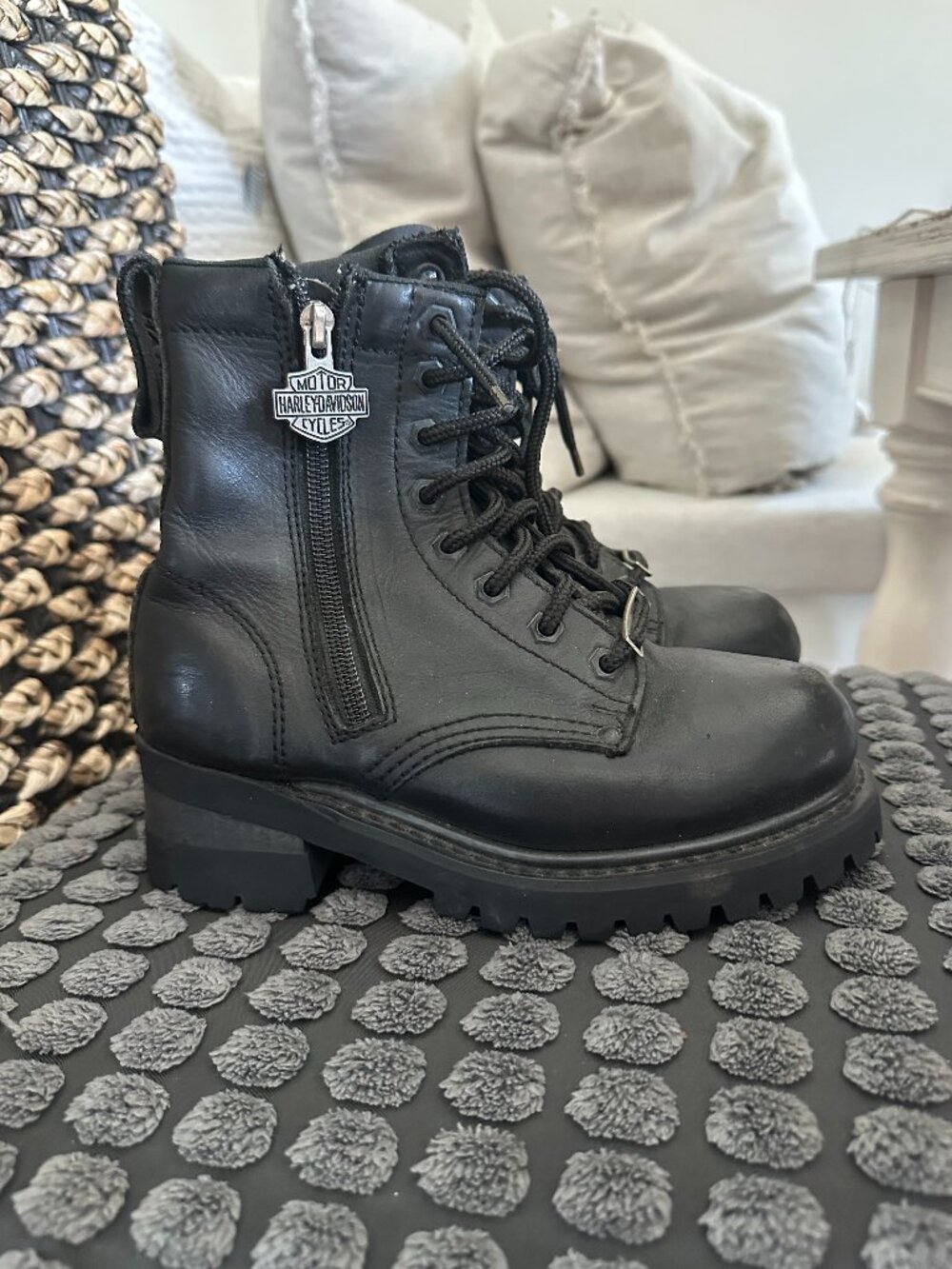 Womens Harley Davidson Boots size 5